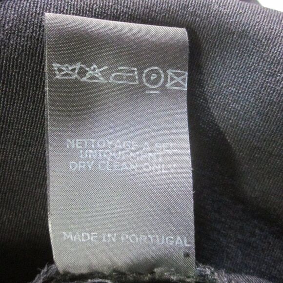 Isabel Marant Womens Size 42 Black Midi Sheath Dress of Mixed Materials Fits M - Picture 9 of 12